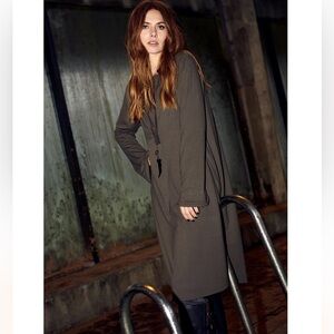 Henriette Steffensen Winter Weight Jersey Tunic/Dress Size Small Forrest